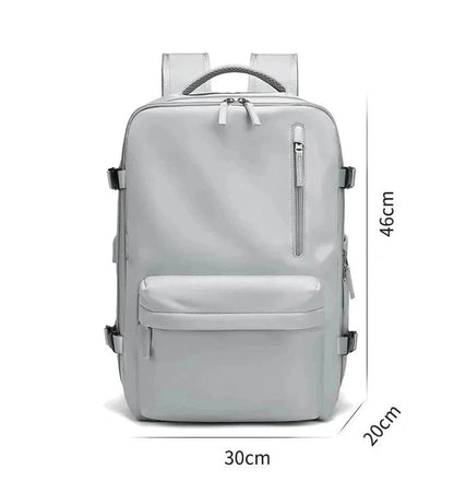 35L Travel Backpack Women Laptop Business Backpacks Multifunctional USB Charging with Shoes Pocket - Xnest