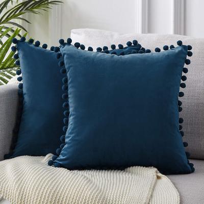 Velvet Solid Color Cushion Cover - Xnest