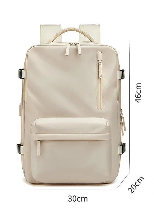 35L Travel Backpack Women Laptop Business Backpacks Multifunctional USB Charging with Shoes Pocket - Xnest