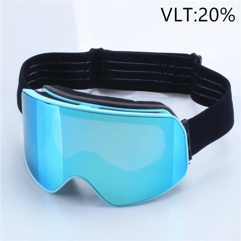 UV400 Big Ski Snowboard Goggles Snow Protection with Double Layer Anti - Fog - Xnest