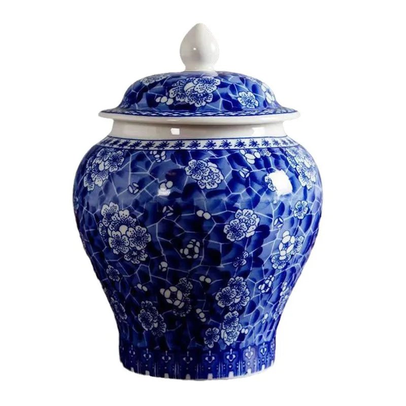 Blue and White Porcelain Ceramic Tea Pot - Xnest