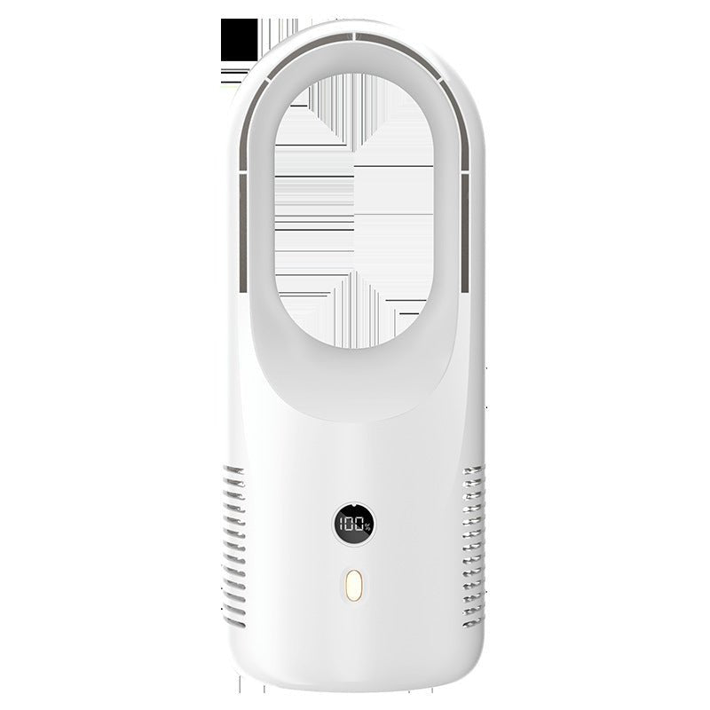 USB Rechargeable Electric Bladeless Fan with Led Display and 360° Circulation - Xnest