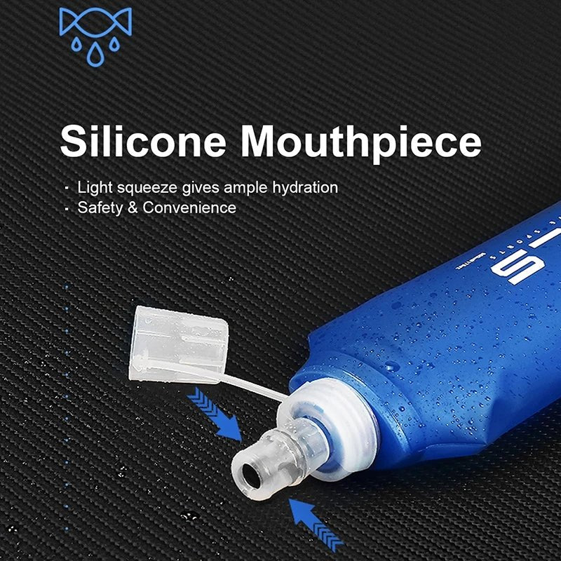 Portable Foldable Water Bottle for Hiking Camping Running - Xnest