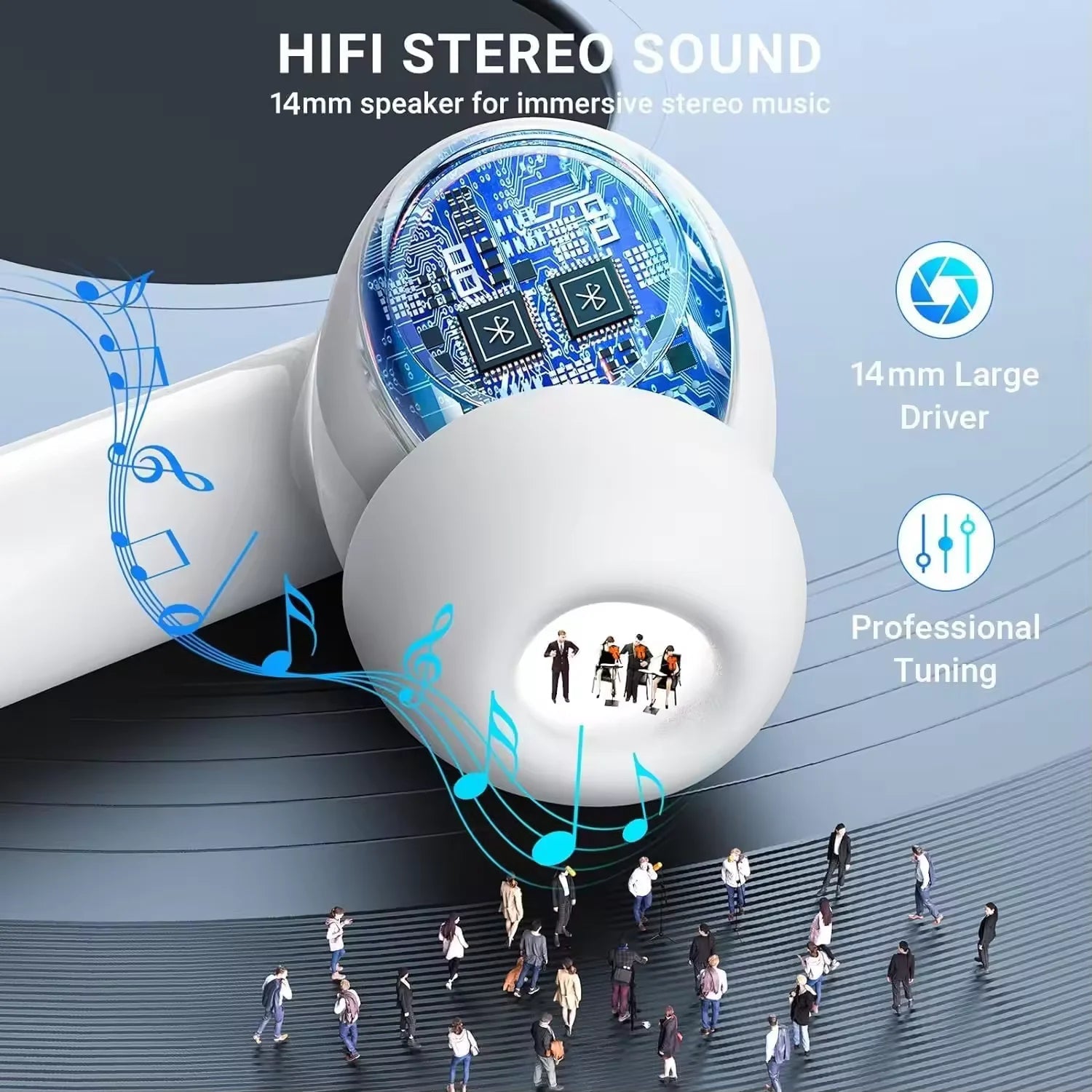 Air Pro True Wireless HiFi Bluetooth Headphones - Xnest