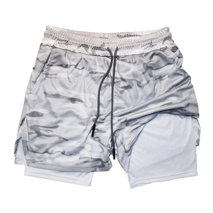 Men's Multi Pocket Fitness Running Shorts - Xnest