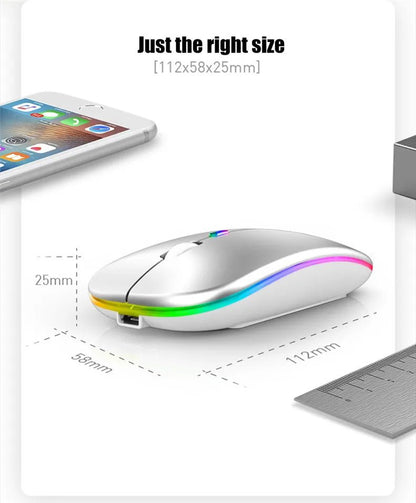 Silent Rechargeable Wireless Mouse - Xnest