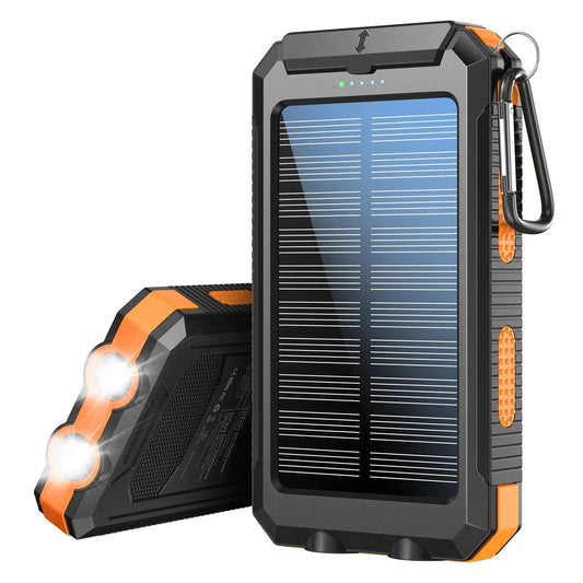 10000 Mah Portable Solar Power Bank - Xnest
