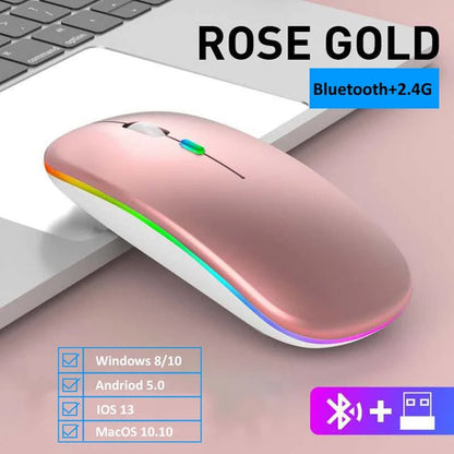 Silent Rechargeable Wireless Mouse - Xnest