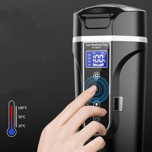 Portable Car Heating Smart Water Bottle - Xnest