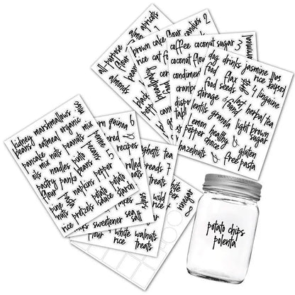 Self-Adhesive Pantry Labels - Xnest