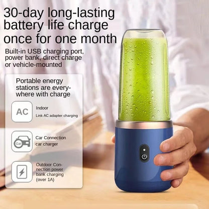 Portable 6 Blades Fruit Juicer with USB Charging - Xnest