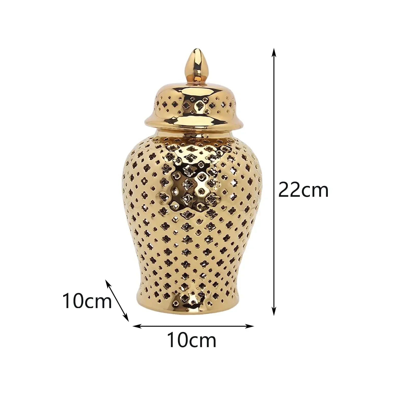Hamptons Style Hollow Ginger Jar - Xnest