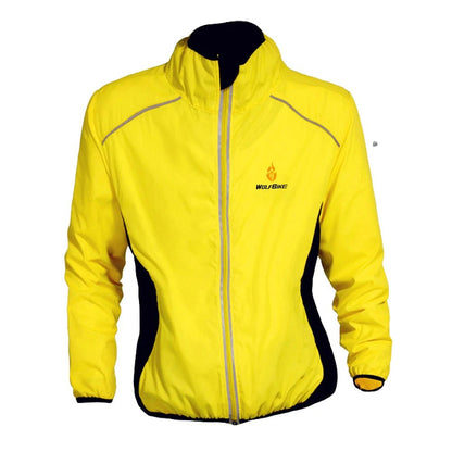 WOSAWE Men's Windproof Water - repellent Reflective Cycling Jacket - Xnest