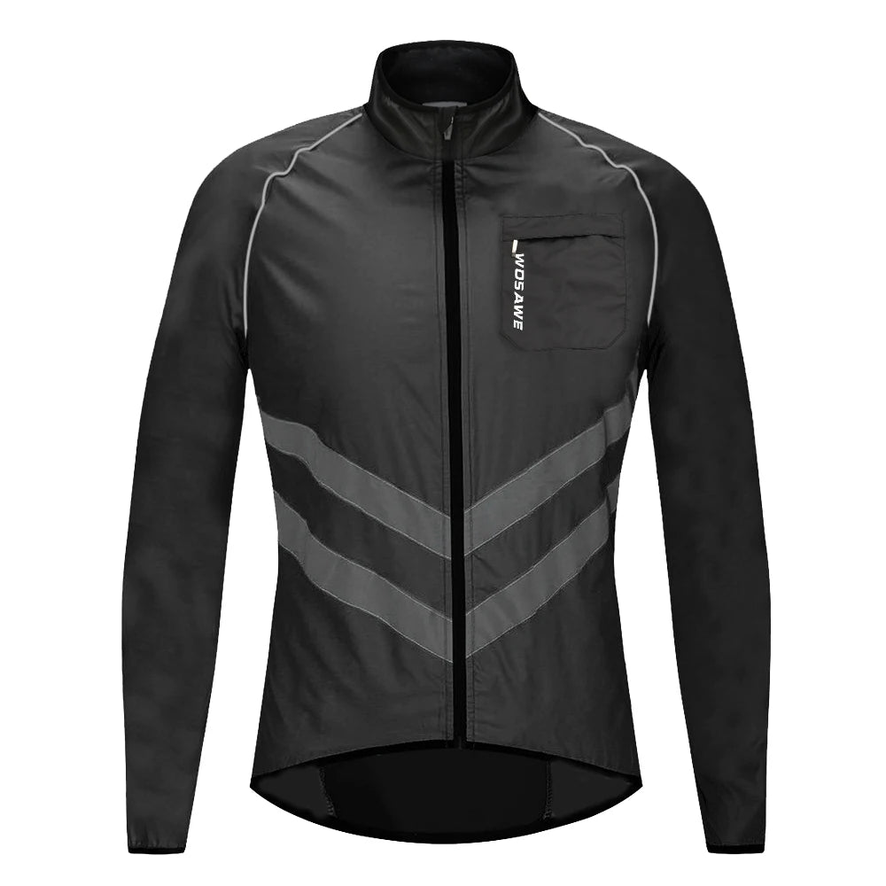 WOSAWE Ultralight Men's Cycling Windbreaker Reflective Jacket - Xnest