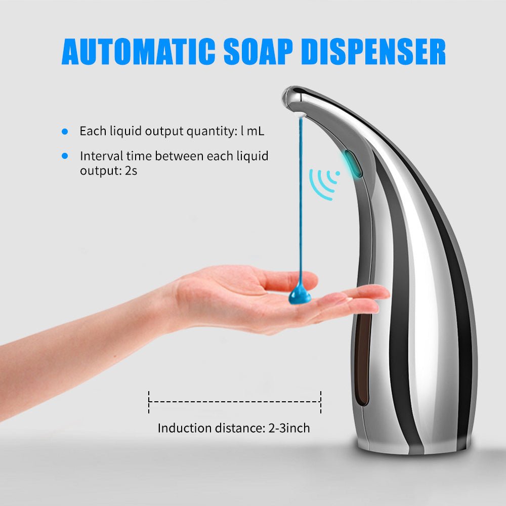 Automatic Liquid Soap Dispenser Infrared Smart Sensor Touchless Foam Shampoo Dispenser - Xnest