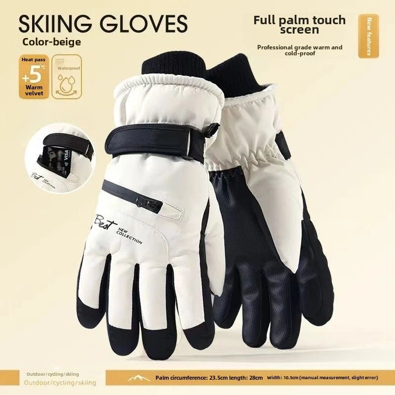 Non - Slip Waterproof Winter Cycling Ski Gloves - Xnest