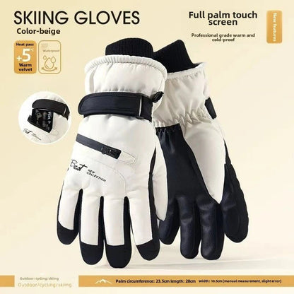 Non - Slip Waterproof Winter Cycling Ski Gloves - Xnest