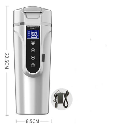 Portable Car Heating Smart Water Bottle - Xnest