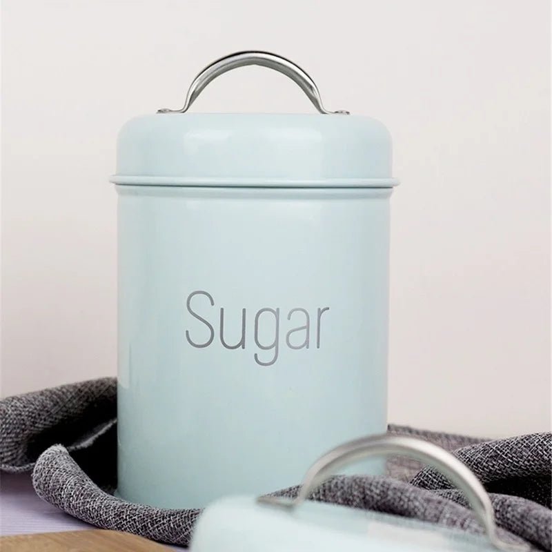 Metal Storage Jar for Tea Coffee Sugar - Xnest
