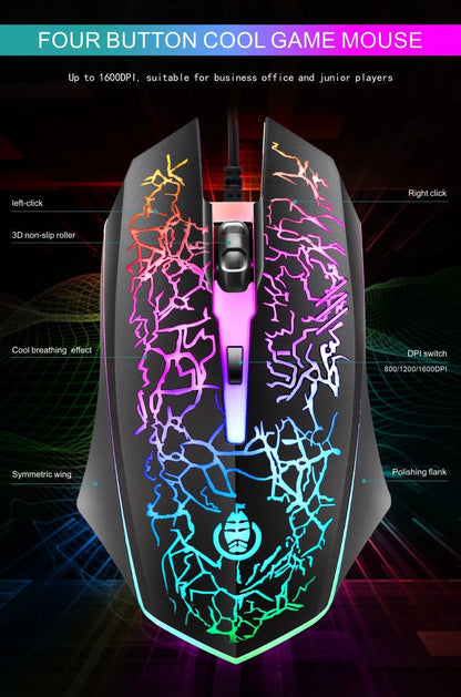 Gaming Keyboard & Mouse Set - Xnest