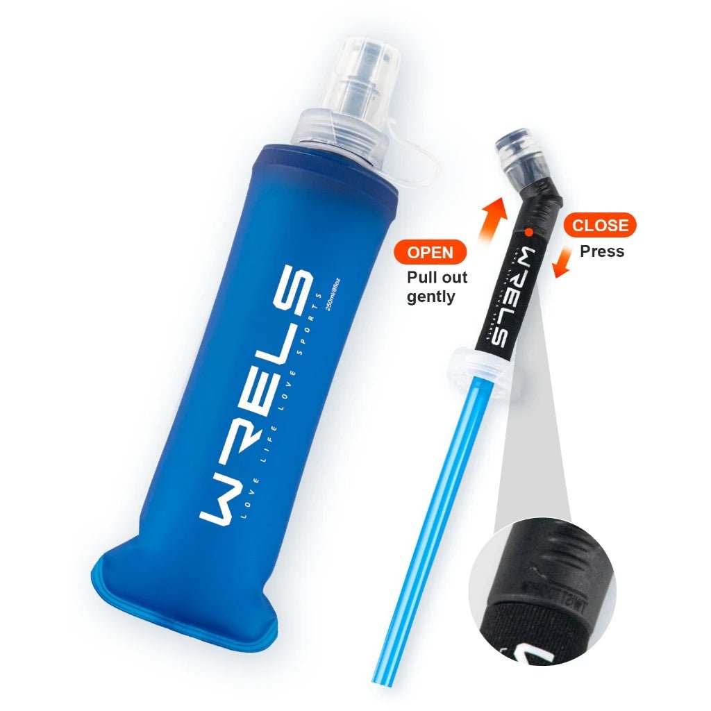 Portable Foldable Water Bottle for Hiking Camping Running - Xnest
