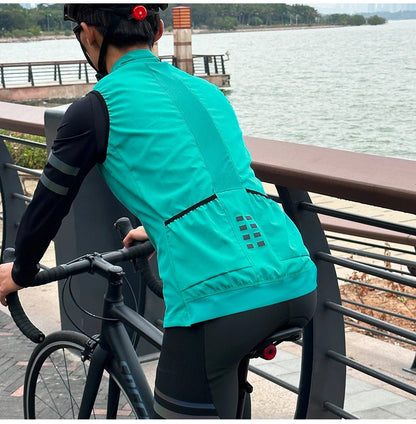 WOSAWE Ultralight Windproof Men's Cycling Vest - Xnest