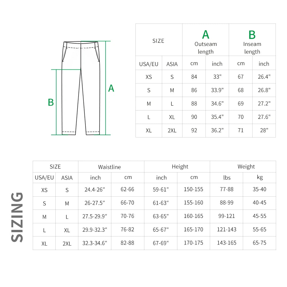 WOSAWE Women's Breathable Cycling Pants - Xnest