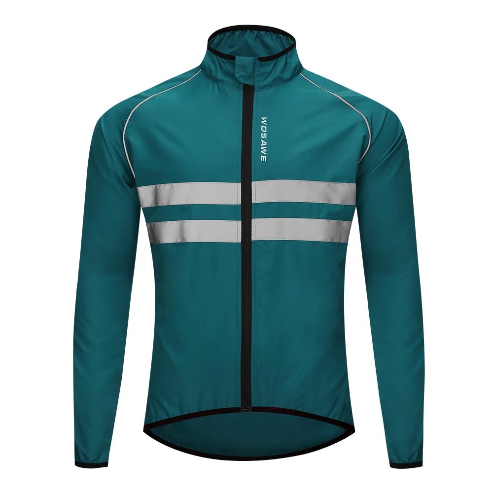 WOSAWE Ultralight Men's Cycling Windbreaker Reflective Jacket - Xnest