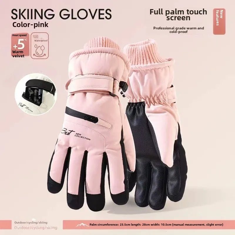 Non - Slip Waterproof Winter Cycling Ski Gloves - Xnest