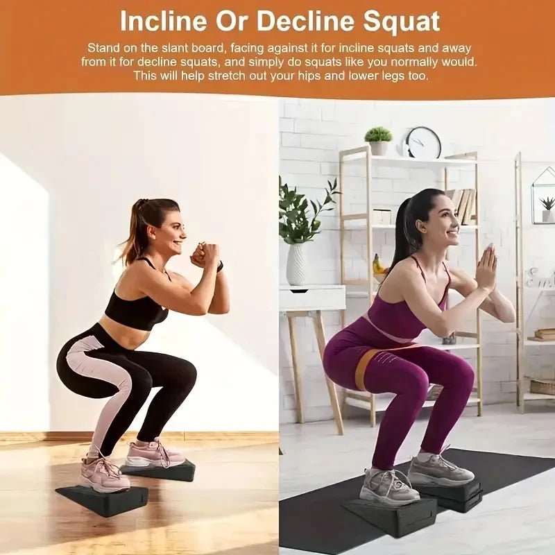 3pcs Adjustable Yoga Wedge Stretch Slant Boards - Xnest