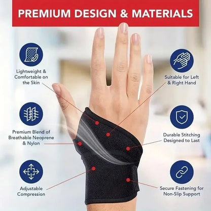 Adjustable Wrist Brace Support Wrap Perfect for Women & Men - Xnest