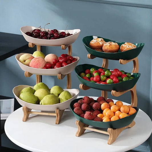 Multi layered Fruit Bowl Cake Tray - Xnest