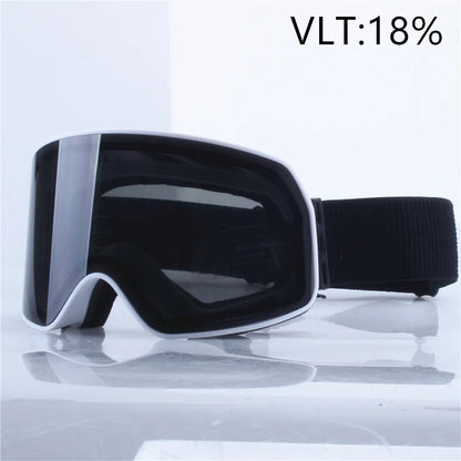 UV400 Big Ski Snowboard Goggles Snow Protection with Double Layer Anti - Fog - Xnest