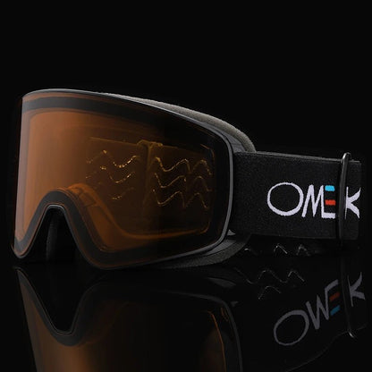 OMEKOL NEW Double Layer Anti - Fog Ski Goggles - Xnest