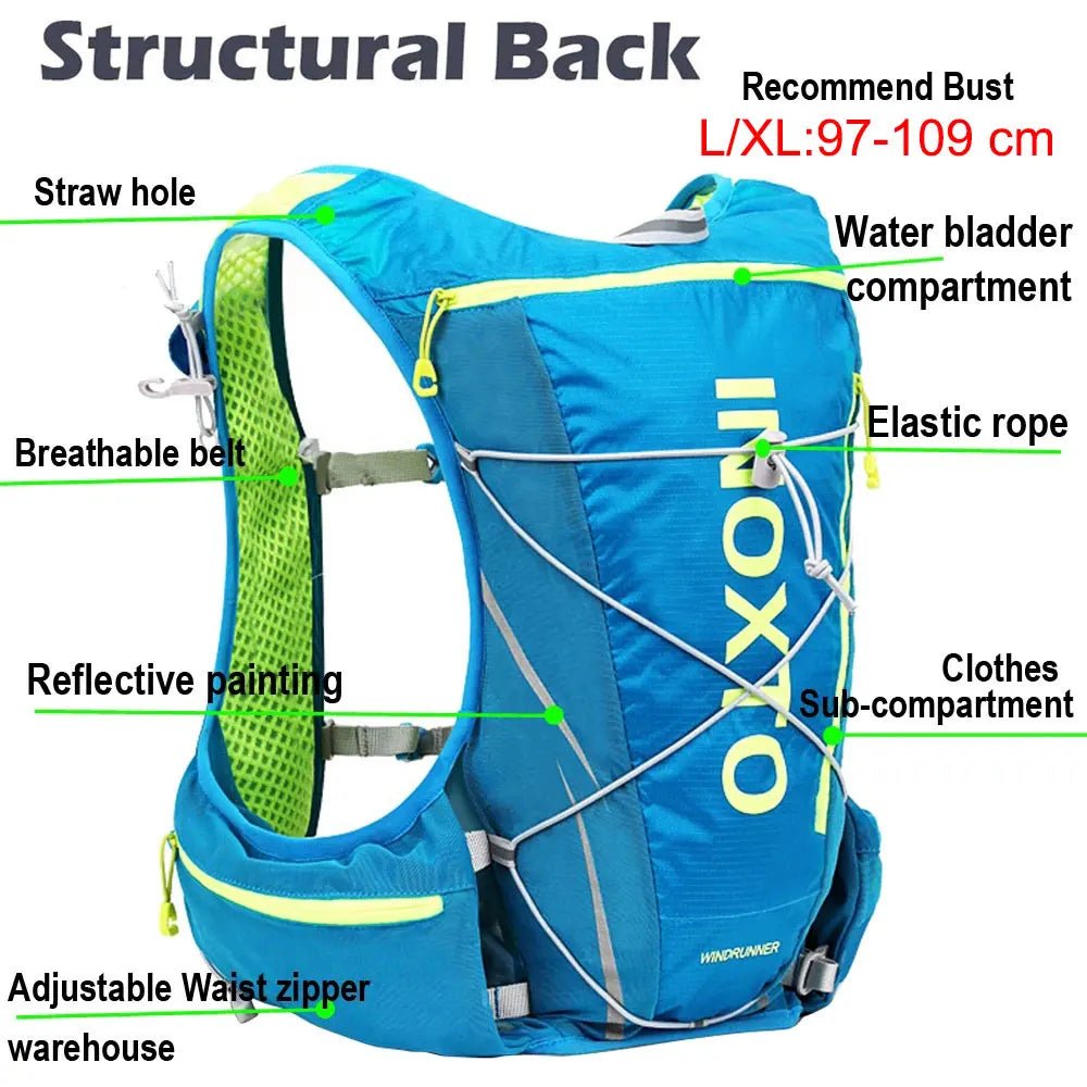 8L Running Hydration Vest Backpack - Xnest