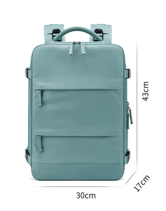 35L Travel Backpack Women Laptop Business Backpacks Multifunctional USB Charging with Shoes Pocket - Xnest