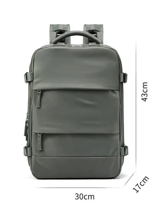 35L Travel Backpack Women Laptop Business Backpacks Multifunctional USB Charging with Shoes Pocket - Xnest