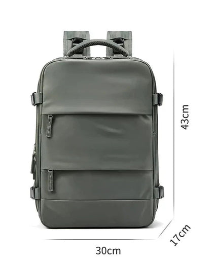 35L Travel Backpack Women Laptop Business Backpacks Multifunctional USB Charging with Shoes Pocket - Xnest