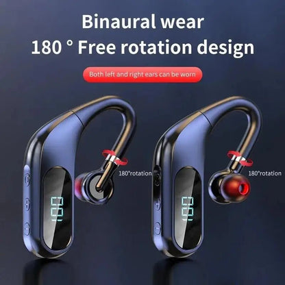 Bluetooth Headphones with Real - time Digital Display and HD Sound Quality - Xnest