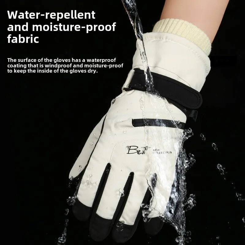 Non - Slip Waterproof Winter Cycling Ski Gloves - Xnest