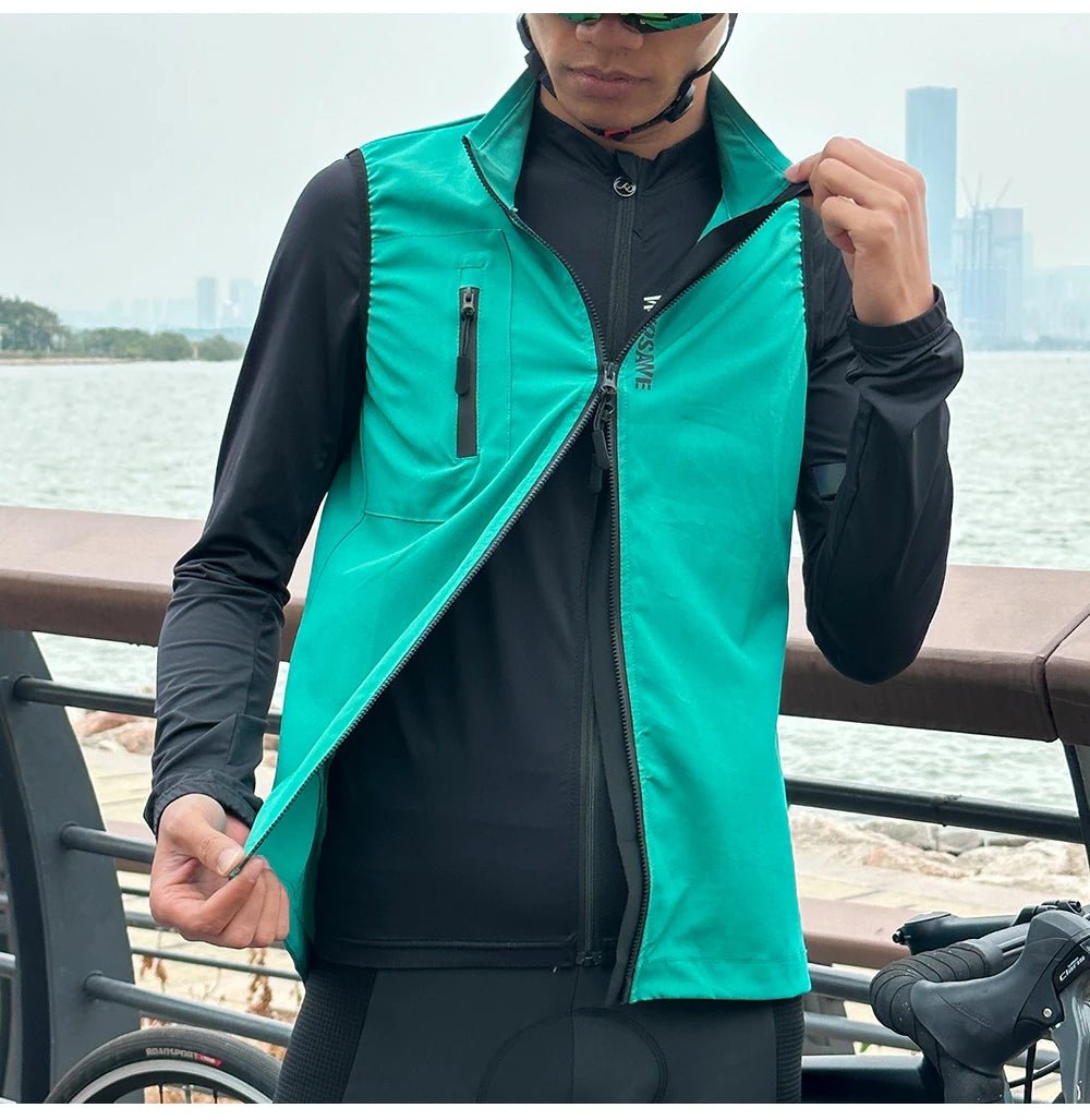 WOSAWE Ultralight Windproof Men's Cycling Vest - Xnest