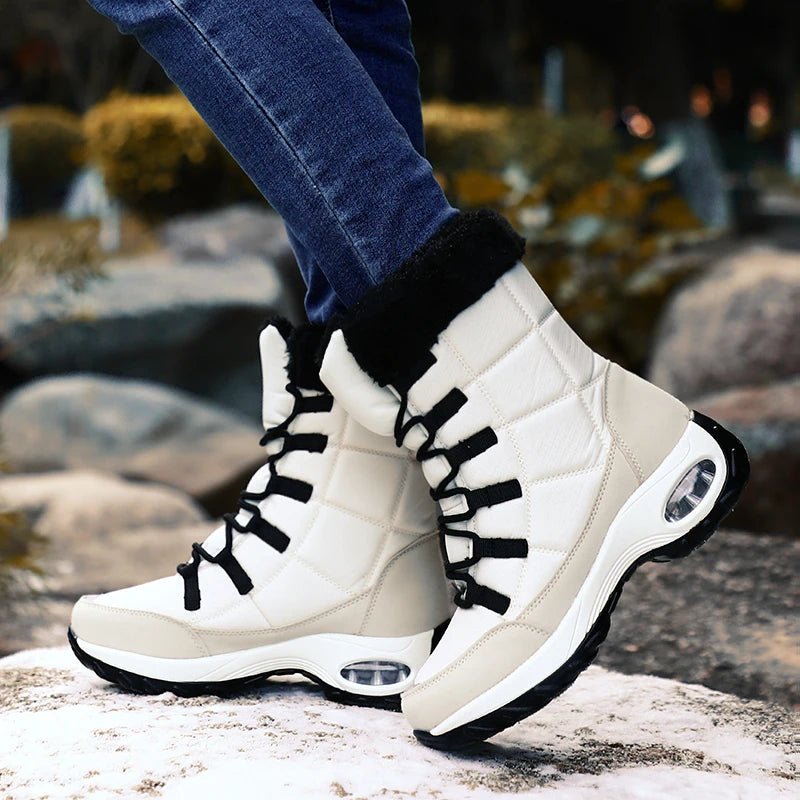 Women's Waterproof Winter Snow Boots - Xnest