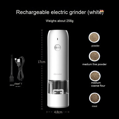 Rechargeable Electric Pepper And Salt Grinder Set - Xnest