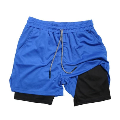 Men's Multi Pocket Fitness Running Shorts - Xnest