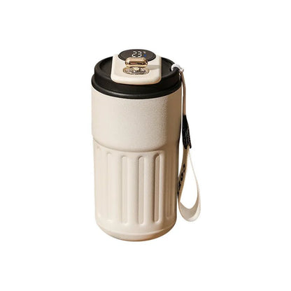 450ml Smart Temperature Display Thermos Bottle Stainless Steel Vacuum Cup - Xnest