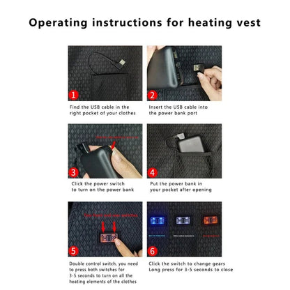 USB Powered Heated Vest for Men and Women - Xnest