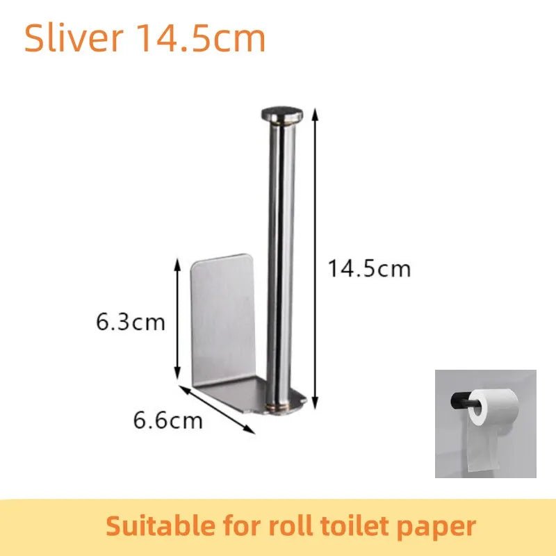 Self Adhesive Stainless Steel Paper Towel Holder - Xnest