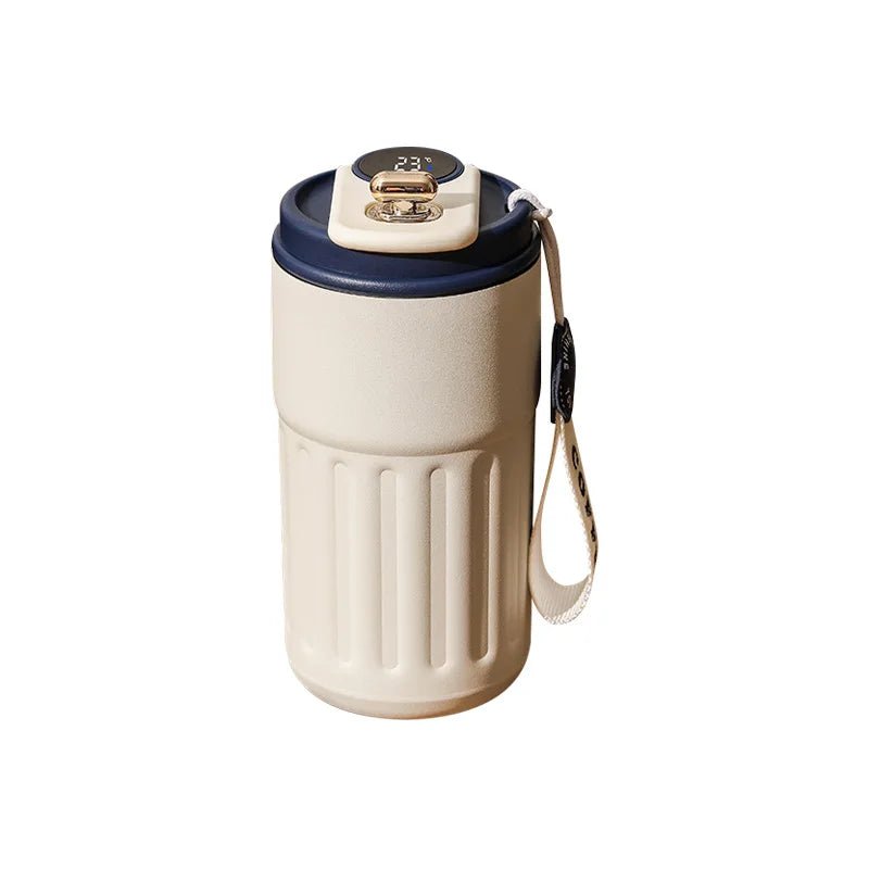 450ml Smart Temperature Display Thermos Bottle Stainless Steel Vacuum Cup - Xnest