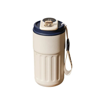 450ml Smart Temperature Display Thermos Bottle Stainless Steel Vacuum Cup - Xnest