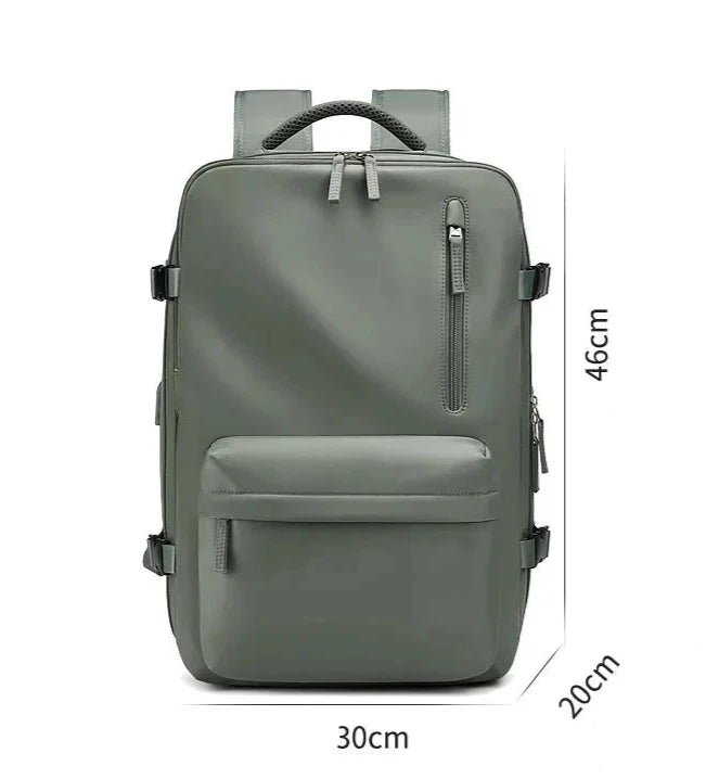 35L Travel Backpack Women Laptop Business Backpacks Multifunctional USB Charging with Shoes Pocket - Xnest